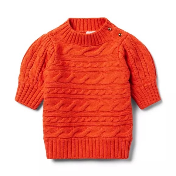 Janie and Jack Other - Janie and Jack  Cable Knit Turtleneck 
Girl size 6/12 Months